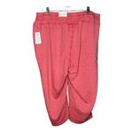 Lane Bryant NWT Joggers 18/20 Pink High Rise Pull On Casual Lounge Elastic Waist Photo 1