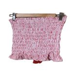 American Eagle  Outfitters Red & White Top Women’s Size Small Strapless Shirt! Photo 1