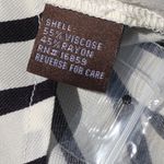 J. McLaughlin NEW  Navy and White Striped Button Down Blouse with Bishop Sleeves Photo 10