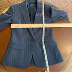 Theory ‎ Blazer Gabe B 2 Urban Navy Pinstripe 1-Button Virgin Wool size 2 Office Photo 8