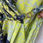 Yoana Baraschi Dress Womens Size 2 Multicolor Wrap Dress Belted 34 Sleeve Boho F Photo 3