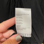 Silence + Noise  Front Knot Long Sleeve Top Black Size Small Photo 4