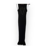 Roberto Cavalli  Extra long knitted black sleeveless gown, NWT Photo 2