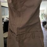 ZARA Stylish Cream Jumpsuit Photo 1