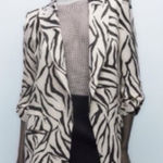 ZARA Gorgeous  Satin Zebra Blazer! Photo 0