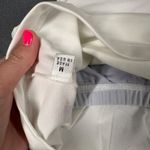 Sub 4 USA Womens Medium White Running Sports Bra Cropped Tank Made in USA Photo 4