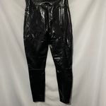 Spanx Black Faux Leather Leggings Wo Size Large Very good clean condition Photo 6