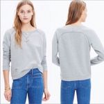 Madewell  x Daryl K gray textured sweatshirt Photo 0