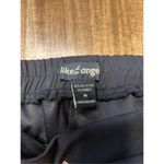 Like an angel  Dressy Jogger Gold Stripe Pants Size Medium Black Photo 2