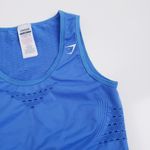 Gymshark  Racerback Perforated Athletic Sports Bra Photo 1
