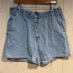 Loft  Light Blue Jean Shorts Photo 0