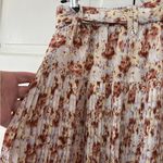 Ulla Johnson NEW Charline Floral Pleated Midi Skirt Belted NWT Size 2 100% Silk Photo 11