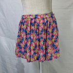 Abercrombie & Fitch Pink Floral Mini Skirt Size Medium Photo 0
