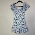 Love Shack Fancy  Kodie Dress Floral Ruffle Smocked Mini Dress Size Small Photo 5