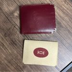 Cartier Burgundy  Bifold Wallet w/ Dust cloth Photo 5