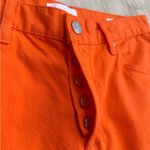 frame denim Le Slouch Jeans in Bright Orange Crush | 25 Photo 5