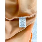 Dress Forum Los Angeles | Satin Mini Dress with Tie Straps | Orange | Sz L Photo 7