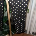 Torrid Black Full Length Leggings with Metallic Gold Size 2 (18-20) Photo 5