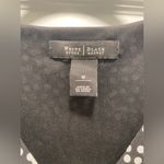 White House | Black Market  Dress Work Office Cocktail White Polka Dot Aline Photo 1