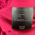 Laundry by Shelli Segal  Lace Short Sleeve Mini Dress Pink Size 8 Petite NWT Photo 5