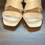 Vionic  Merlot Soft Leather Strappy Sandal in Cream - size 10 Photo 4
