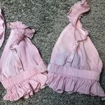 Forever 21  Pink Smocked Ruffle Set Photo 4