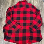 Old Navy New Red Plaid Flannel Pullover Top Photo 2