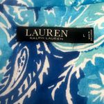 New Women’s Lauren Ralph Lauren Paisley Jersey Capri Sleep Set
Pajamas Large Blue Photo 9