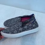 Rothy's  Womens Size 8 Grey Snake Skin Python Retired Sneakers Slip On Flats Photo 4