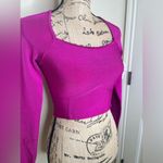 Guess NTM: Zaylee Mirage Fushia Pink Bandage Style Crop Top Size Small Photo 12