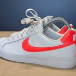 Nike Court Royale AC Sneakers White Flash Crimson Leather Womens 8 Skater AO2810 Photo 2