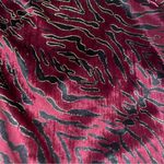 Mirror Image Black Cherry Tiger Print Sweater colors of gold, black size L Red Size L Photo 5