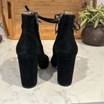 Sam Edelman  Yvie Boot Black Suede lace up sexy avant-garde night out size 7 Photo 4