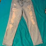 Hollister Distressed High Waisted Mom Jeans Photo 0