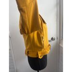 Ivonne Faux Suede Moto Biker Jacket 6 maximalist layered boho grunge rocker Yellow Size M Photo 6