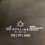 OFFLINE By Aerie Gray High Waisted Faux Denim Athletic Leggings Pants Size XXS Photo 3