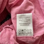 Modcloth ‎ Farming Daisies Cottage Core Pink Short Sleeve Babydoll Top Sz S Photo 6