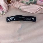 ZARA floral cropped halter top Photo 1