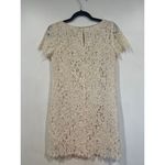 ZARA  Romantic Lace Short Dress Size Small Cream Beige Photo 1