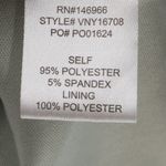 Crystal Doll Sage‎ Green Tiered Mini Dress Cottage Peasant Boho Puff Sleeve Textured Size M Photo 6