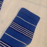 Lauren Ralph Lauren womens 2x blue knit stripe sweater long sleeve casual librar Photo 5