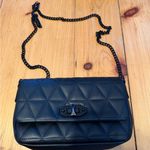 Forever 21 Black Quilted Shoulder Bag Photo 0