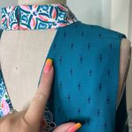 Lilly Pulitzer Brandi Engineered Shift Dress Valencia Teal Rain Floral 12 Photo 10