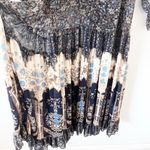 Free People  Feeling Groovy Border Midi Dress in Dark Blue Photo 4