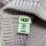 UGG  Chunky Crystal Pink Knit Beanie with Pom-Pom O/S Photo 4