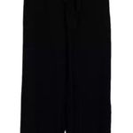 Ambiance Apparel Black Wide Leg Tie Waist Pants Boho Chic Relaxed Fit Small Photo 0