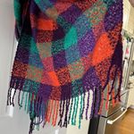 Beautiful Warm and Cozy Acrylic Blanket Scarf Purple Photo 3