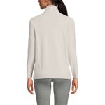 Lands' End Teddy Fleece Half Zip Cream Pullover Size Small Photo 1