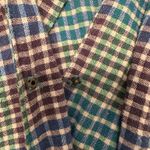 Urban Outfitters  Blue Plaid Wrap Dress Photo 6