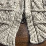 Inis Crafts Wool Cable Knit Merino Wool Cardigan Sweater Jacket Medium Ireland Photo 2